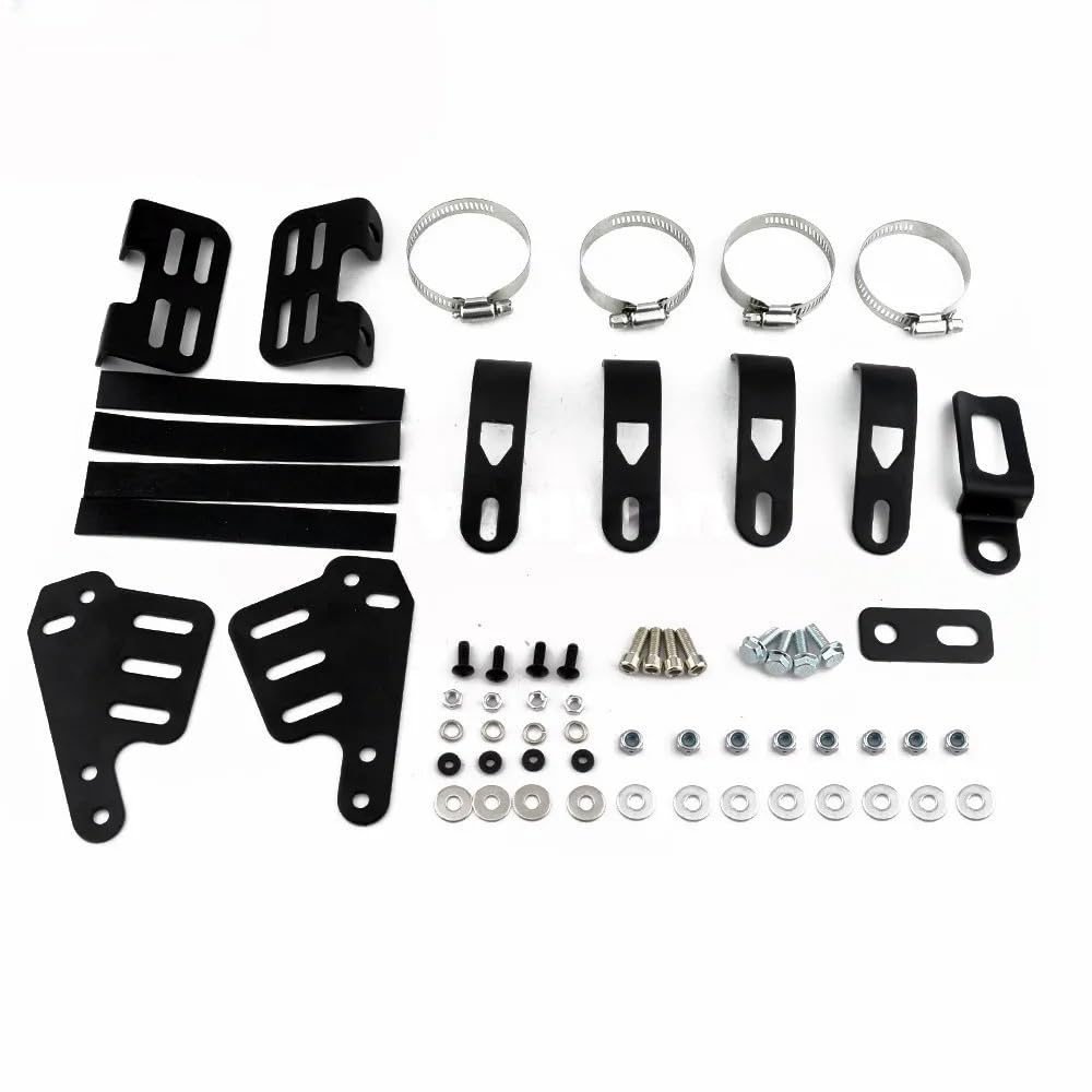 Universale Faro Anteriore Moto LED Per Sportster XL 883 5 3/4" Maschera Per Cupolino MASCHERA FARI(7inch short screen)