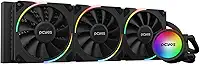 WATER COOLER SANGUE FRIO 3 ARGB BLACK VULCAN 360MM - TDP 350W - ARGBSF3360BR