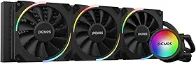 WATER COOLER SANGUE FRIO 3 ARGB BLACK VULCAN 360MM - TDP 350W - ARGBSF3360BR