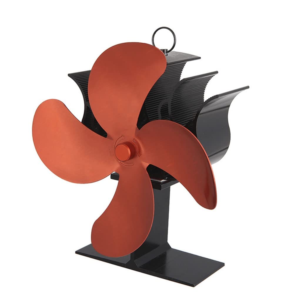CHUANG 8-Blade Wood Stove Fans, Heat Powered Mini Fireplace Fan Furnace Air  Blower for Wood/Log Burner/Fireplace Eco Friendly Fan : Amazon.de: Baumarkt
