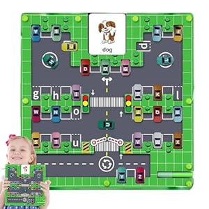 Generisch Magnetisches Alphabet-Labyrinth Parkplatz Thema