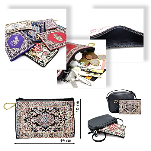 BDM - Monedero billetero turco con Estampado Floral2