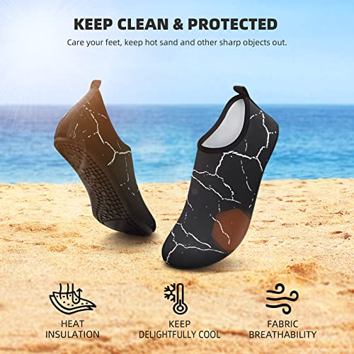 image for ATHMILE Water Shoes Women Men Barefoot Aqua Socks Quick-Dry for Beach 