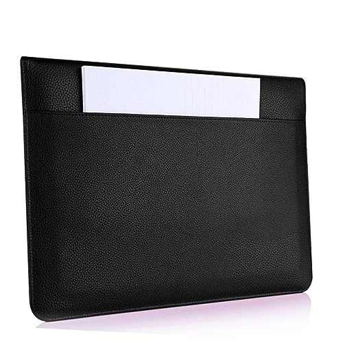 Funda de portátil en piel sintética texturizada de alta densidad y 3 piezas 6