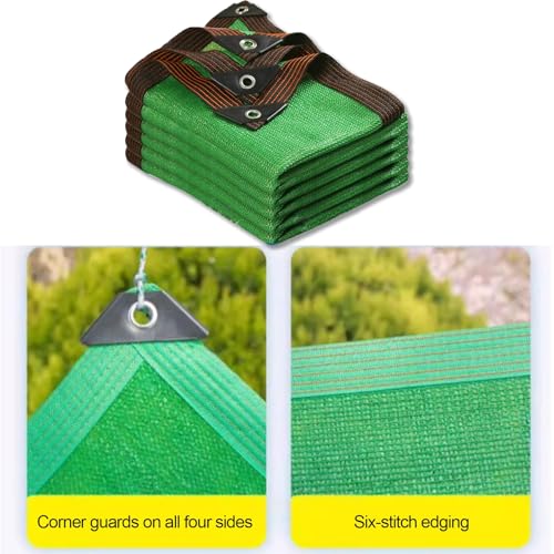 Toldo de tela exterior de 3x13m con ojales metálicos para sombra de patios 7