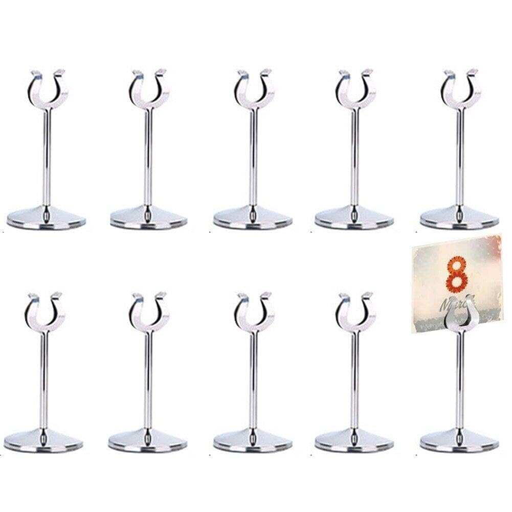 Porte-numéros de table 10 pièces pour organiser vos réceptions