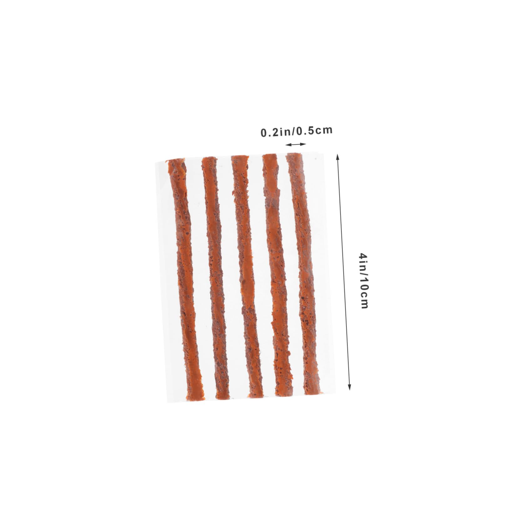 GRIRIW 30pcs Tire Repair Strings Kit Durable Rubber Sealing Strips for Motorcycle Car Truck Agricultural Tires Easy Puncture Repair Accessory for Road Vehicles