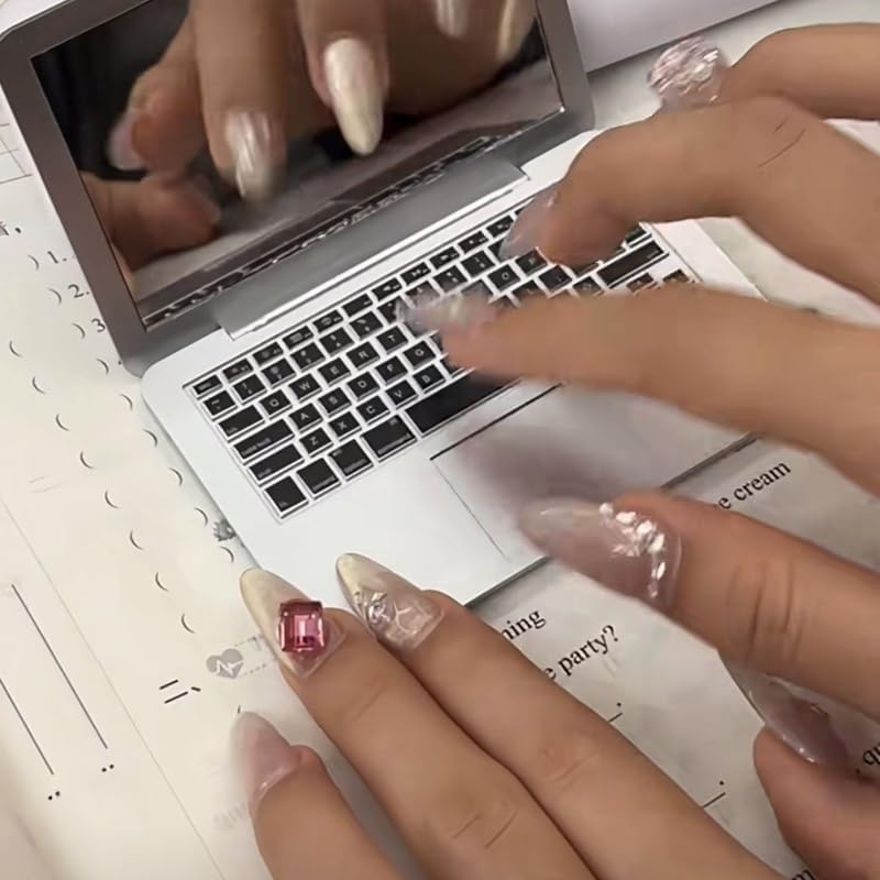 1pc Creative Mini Laptop with Small Mirror, Makeup Mirror, Touch-Up Mirror, Practical Home Decorative Ornament, Portable and Foldable (Grey) image 2