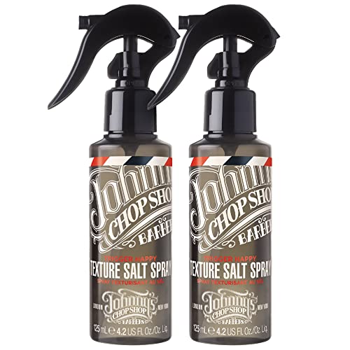 Johnnys Chop Shop Trigger Happy Sea Salt Spray 125ml (Pack of 2)