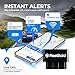 GPS Tracker for Vehicles OBD2 4G Real-Time OBD2 Tracking for Cars, Vehicles, Trucks, Turo Hosts, Car Rentals & Fleet Operators, Plug&Play, Geo-Fence, Trip History, Smart Alerts. Global Coverage (1)