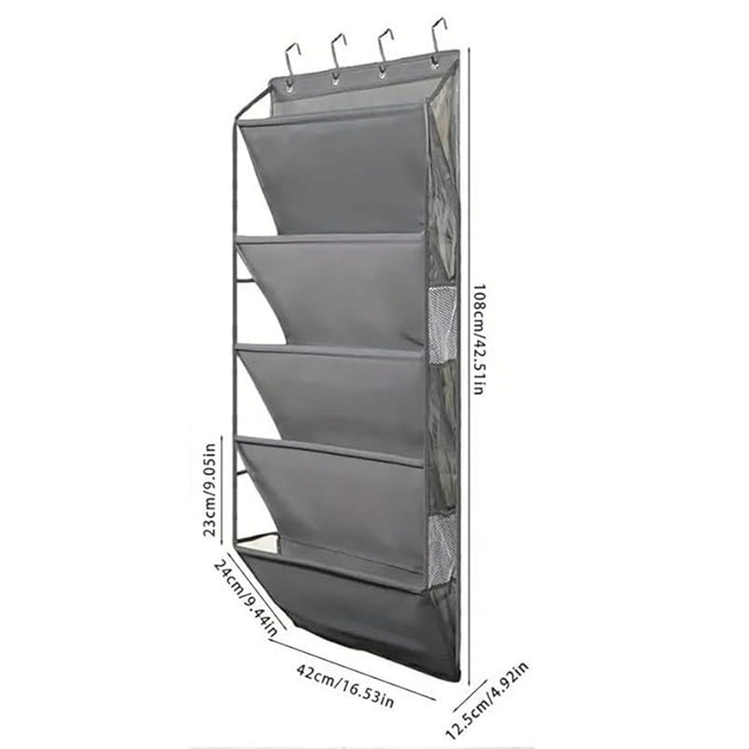 COOKIVA Over The Door Shoe Organizer | Sturdy Hanging Door Shoe Rack for Closet, Bedroom & Clothing Storage 1