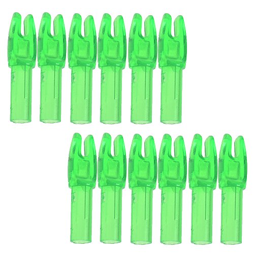 Cosmos Pack Of 12 Pcs Plastic Archery Arrow Nocks Insert Tail #TOP15