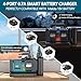 Adisipsoarin 500W Pure Sine Wave Power Inverter for Makita 18V Battery, 4-Ports DC 18V to AC Outlets 230V Car Charger Plug Inverter Adapter Converter for Camping, Travel, Emergencies(Tool Only)