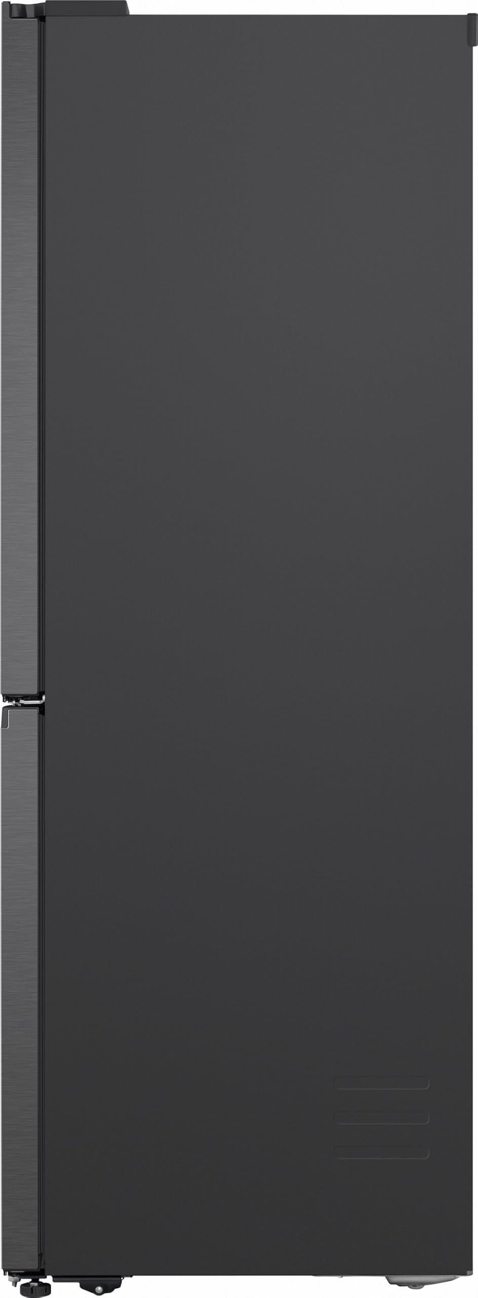 LG GMBS30SDEP SLIM Fit&Max Multi-Door Kühlschrank mit Gefrierfach (580 L, Energieklasse D) vollintegrierbar oder freistehend, DoorCooling+, LinearCooling, Schwarz