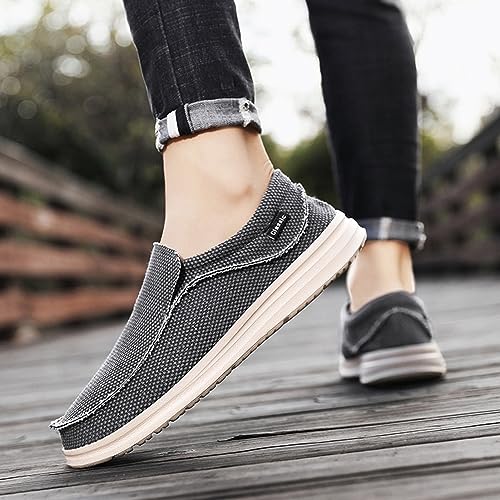Men's Boat Shoes,Classic Look Lightweight Soft Men's Loafers & Slip-ons,Casual Comfy Breathable Deck Shoes Mens,with Non-Marking Outsole and Drainage4