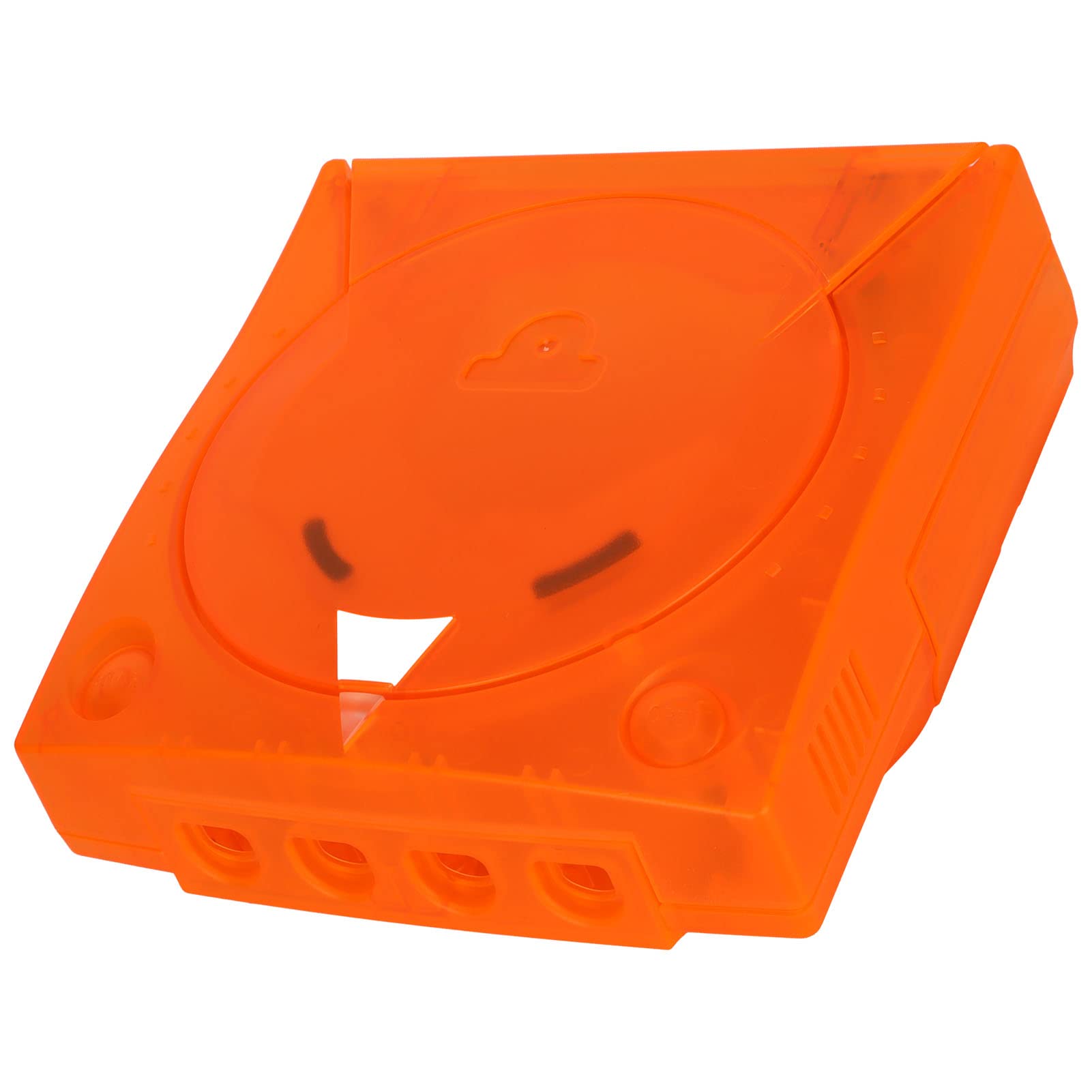 Guscio Protettivo, Guscio Alloggiamento Durevole Guscio Protettivo Sostitutivo in Plastica Traslucida Arancione per Dreamcast DC Orange