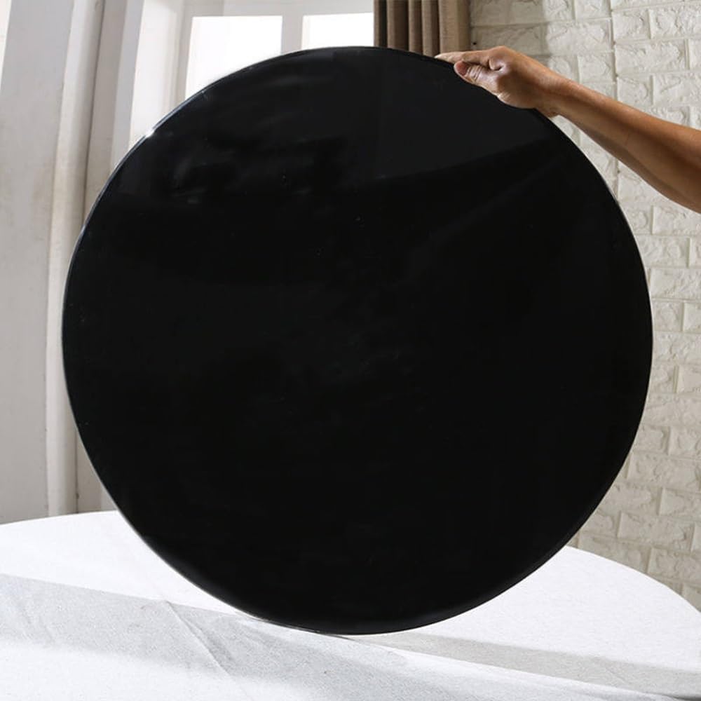 SXZenSpace Clear Tempered Glass Table Top 5/16" Thick Round Replacement for 17" 40" Tables Perfect Dining Coffee and Accent 88cm (35in) Diameter