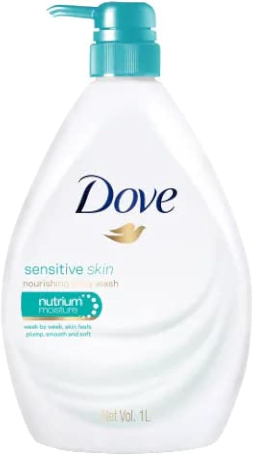 Body Wash Hypoallergenic and Sulfate Free Body Wash Sensitive Skin Effectively Washes Away Bacteria While Nourishing Your Skin 1000ml