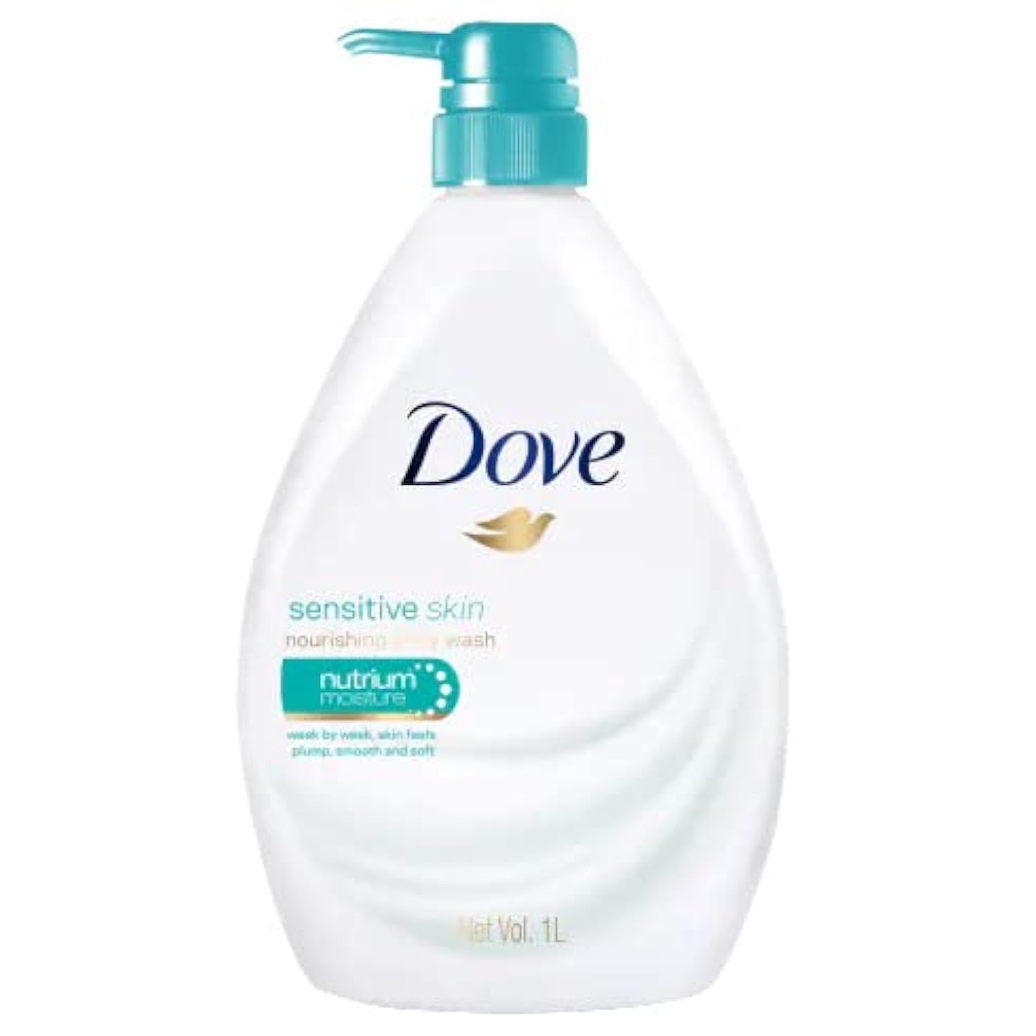Dove Body Wash Hypoallergenic and Sulfate Free Body Wash Sensitive Skin Effectively Washes Away Bacteria While Nourishing Your Skin 1000ml