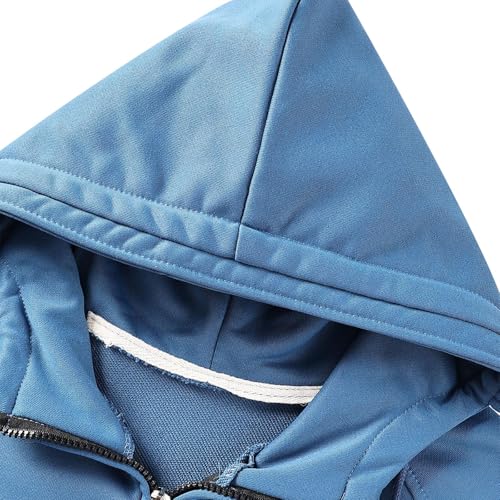 Tactical 1/4 Zip Pullover Mens Stand Collar Long Sleeve Casual Sweatshirts Fleece Solid Color Fall Warm Hooded Tops3