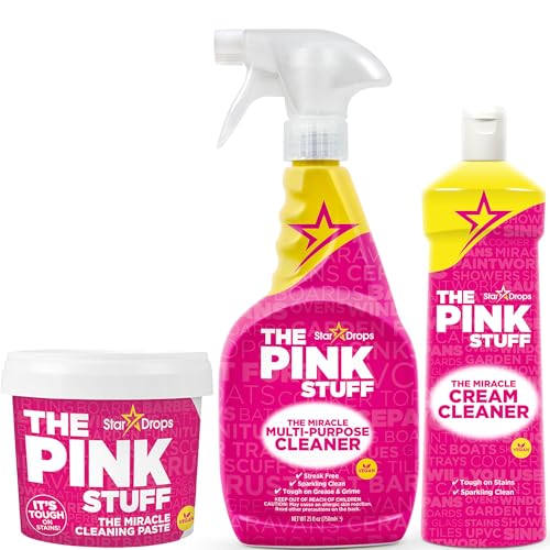 Stardrops The Pink Stuff Miracle Bundle — Paste, Spray & Cream (3-piece)