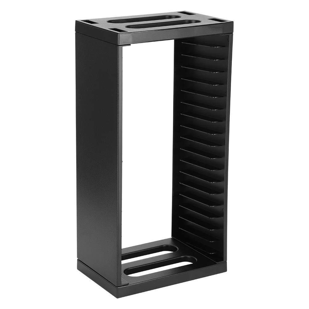 Socobeta Default 19221 Abs Game Disc Storage Tower Double Layer Shelf Stand Organizer Multifunctional Game Disk Stand For Slim Pro