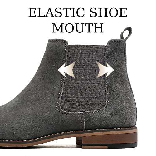 Cestfini Chelsea Boots Men Classic Elastic Dress Boots Casual Men's Chelsea Ankle Boots4