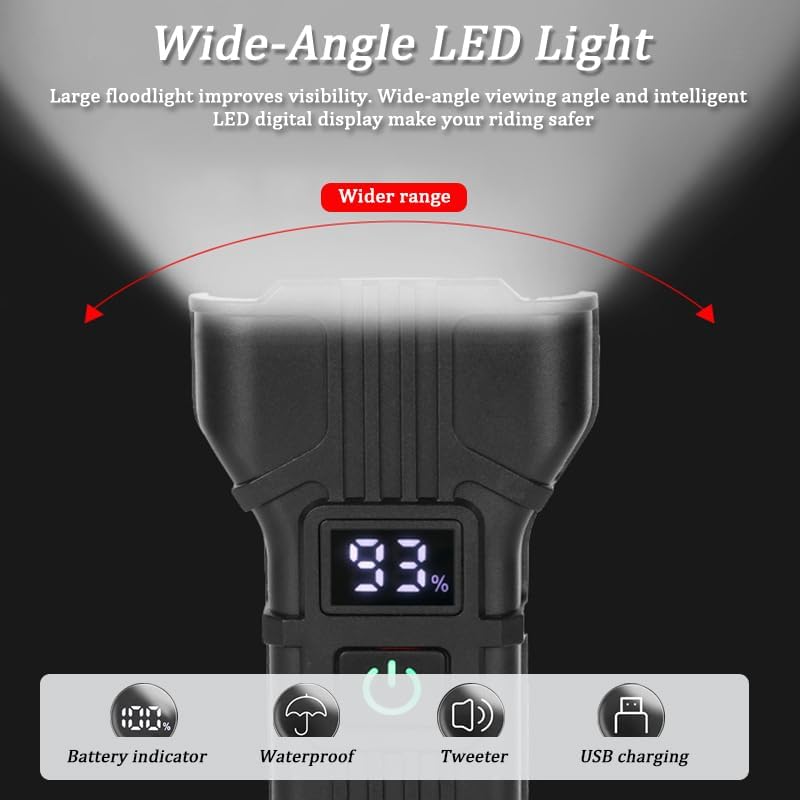 Bike Light Set for Raleigh Capri 2.0 2015, Bicycle Front Headlight and Back Taillight, 5 Light Modes, Bicycle Light Set for Night Riding, Bike Accessories