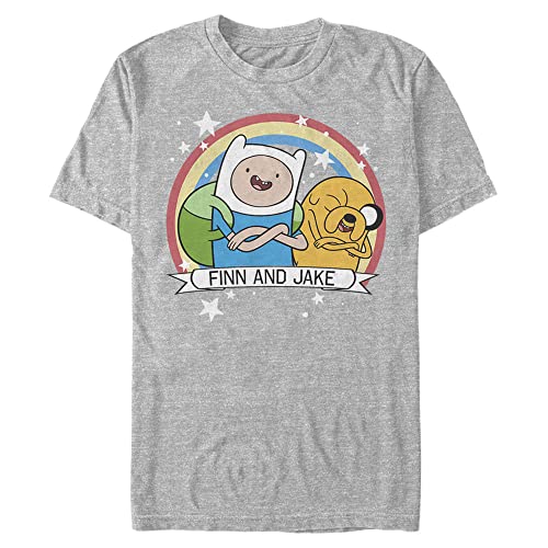 T-Shirt Adventure Time Jake Finn Forev pour Homme en coton