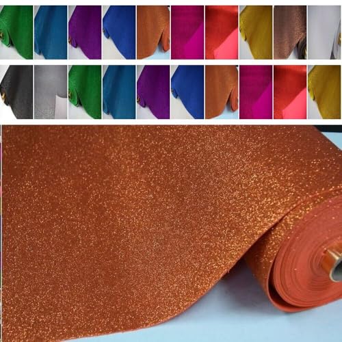 Fabrics-City Orange oeko-tex eva foam cosplay schaumstoff moosgummi glitzer stoff zum kleben bastelmaterial bastelstoff bastelbedarf kinder flexible deko diy modellbau kreative hobbybedarf, 4287