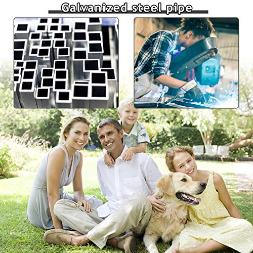 Large Dog Kennel Dog Crate Cage, Extra Large Welded Wire Pet Playpen with UV Protection Waterproof Cover and Roof… - Image 4