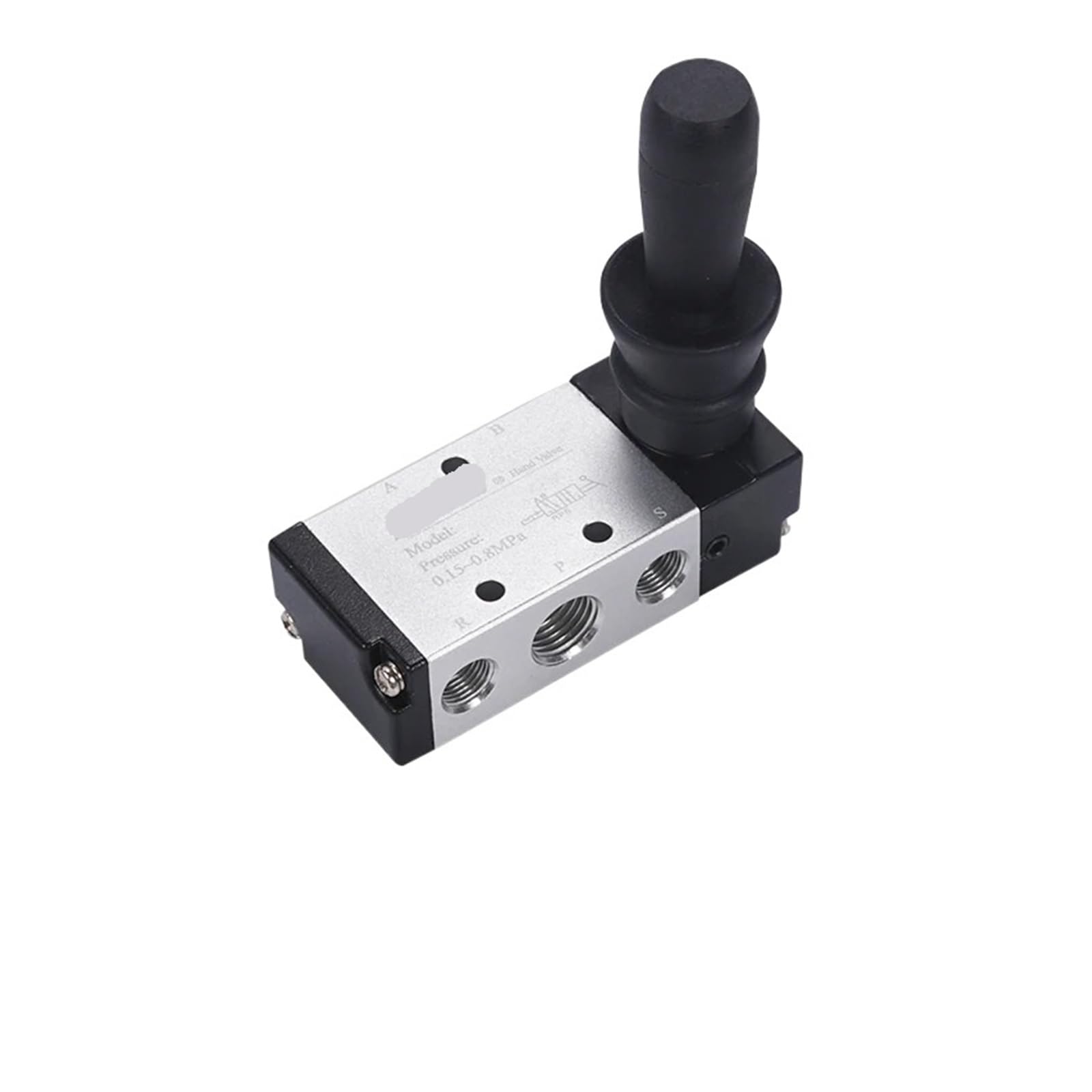 4H210-06/08 4H310-08/10 4H410-15 2 Position 5 Port Handle Operated Pneumatic Hand Valve with Silencer and Accessories(No Fittings,4H310-08)