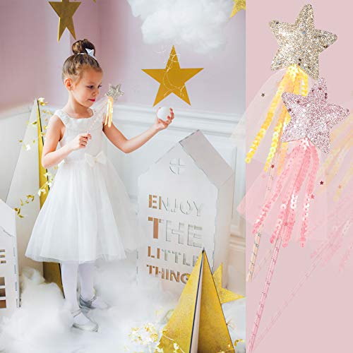 Zomiboo 6 Pezzi Bacchetta di Fata Bacchetta da