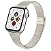 Produktbild Oumida kompatibel für Apple Watch Armband 38mm 42mm 40mm 44mm, Edelstahl Ersatzarmband mit Metall Schnalle für iWatch Series 6/5/4/3/2/1 (38mm/40mm, Champagner)