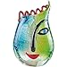 Produktbild GILDE GLAS art Vase Gesicht - Skulptur und Dekoobjekt handgefertigt - H 28 cm