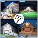 Solar Flood Lights Outdoor, 7000 LM Super Bright Aluminum Arm Solar Lights, 3 Heads Dusk to Dawn LED Dual Motion Sensor Lights, IP65 Waterproof Security Light with 3 Modes for Yard Street Barn
