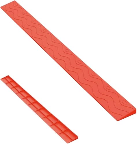 Tapete de rampa de umbral para interiores, para puerta de casa, para silla de ruedas, robot de barrido, tapete de escalada cuesta arriba, rampa