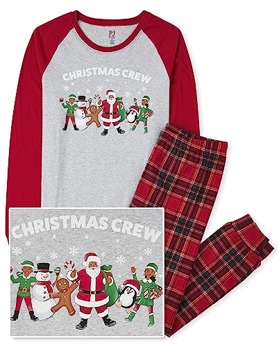 Image of The Children's Place baby-girls Family Matching Christmas Holiday Pajamas Sets, Snug Fit 100% Cotton, Adult, Big Kid, Toddler, Baby Pajama Set (pack of 1)