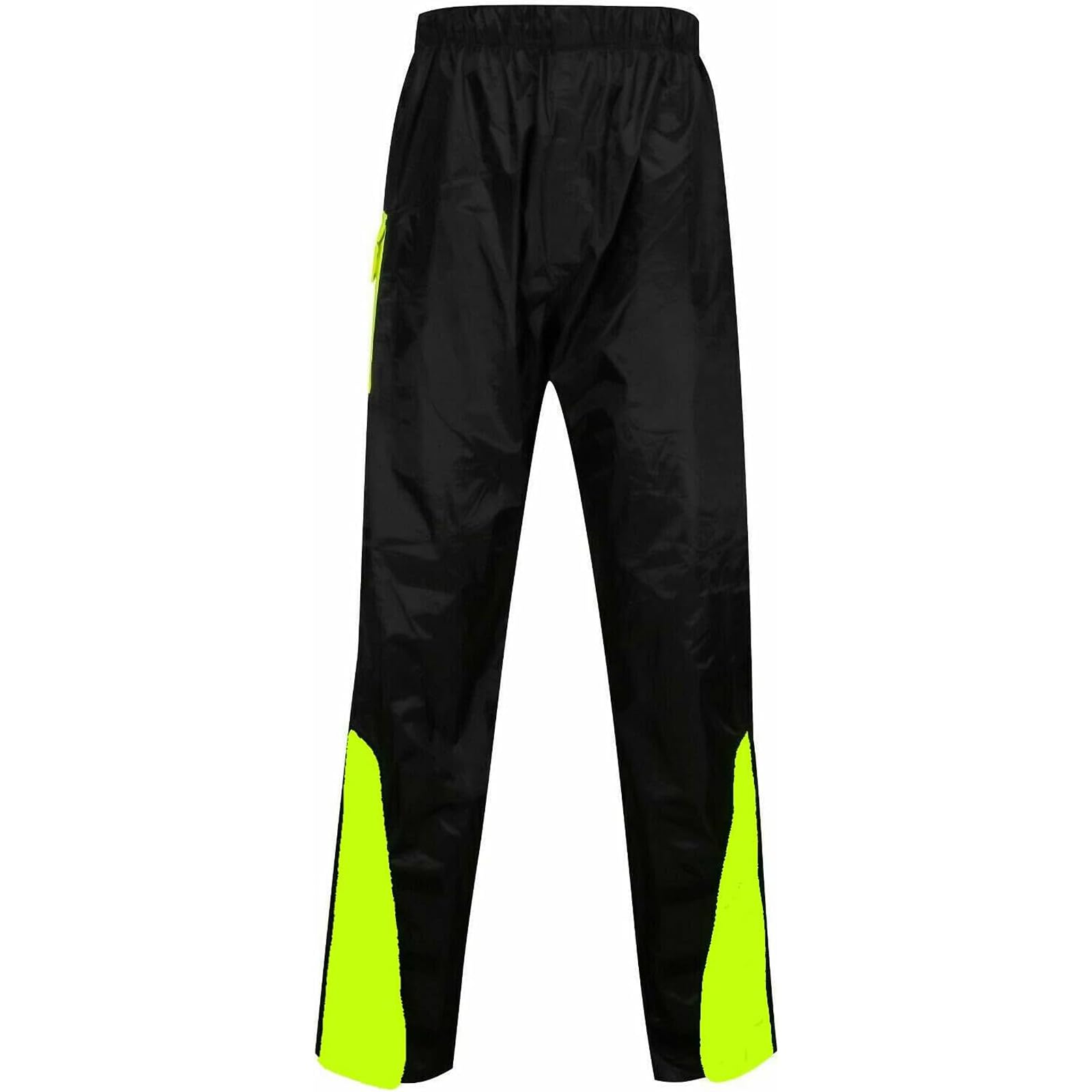 Tuta Antipioggia Kit Completo Impermeabile Moto Scooter Custom Giallo Fluo