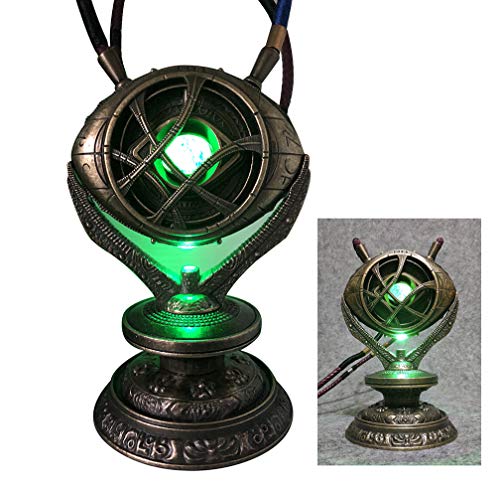 Gmasking 2020 Metal Eye of Agamotto Light-up Cosplay Necklace Pendant Exclusive Full Size Replica Props Gmasking 2020 Metal Eye of Agamotto Light-up Cosplay Necklace Pendant Exclusive Full Size Replica Props