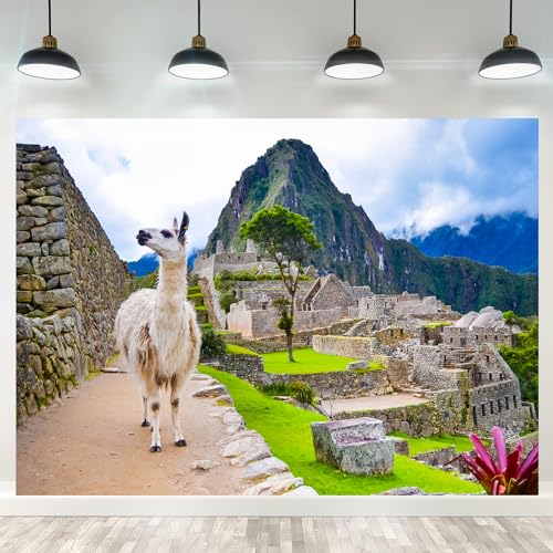 Fondo para fotografía Machu Picchu 7x5 ft miniatura 2
