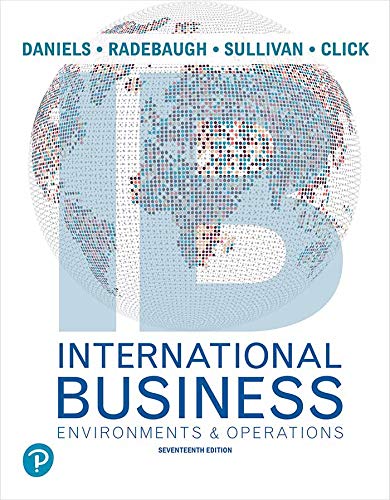 International Business eBook : Daniels, John, Radebaugh, Lee, Sullivan, Daniel, Click, Reid ...