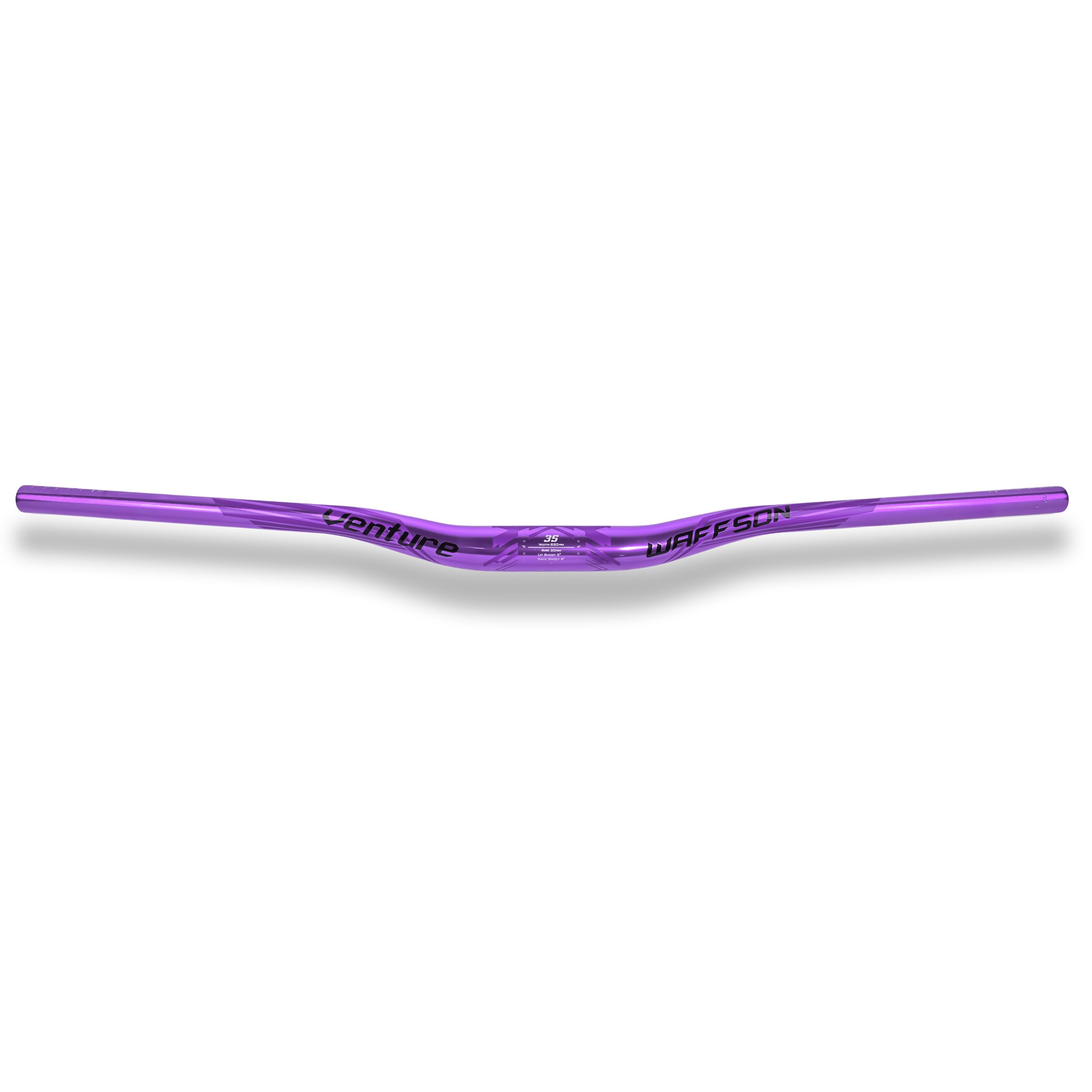 WFS Venture 35 x 820 mm Handlebar 20 mm Rise, Purple