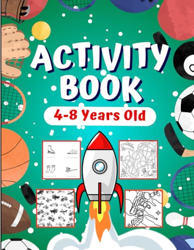 Activity Book for Kids Ages 4-8 Year Olds: 120+ Exciting Puzzles and Activities for Children Ages 4, 5, 6, 7, 8 Featuring Mazes, Tic Tac Toe, How ... Full Answers for Hours of Fun and Learning image 2