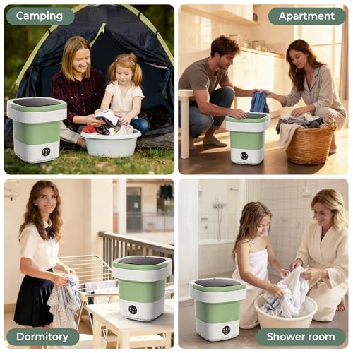 Portable Mini Washing Machine Foldable