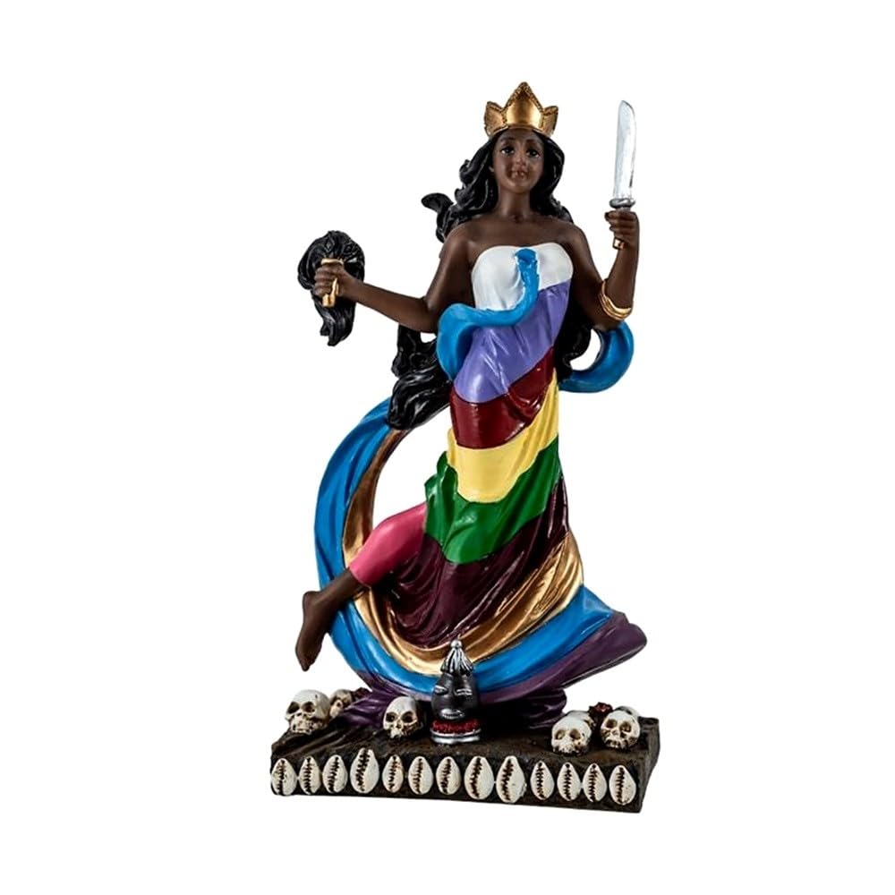 Oya figura de 22 cm. Orisha del viento santería yoruba imagen en resina