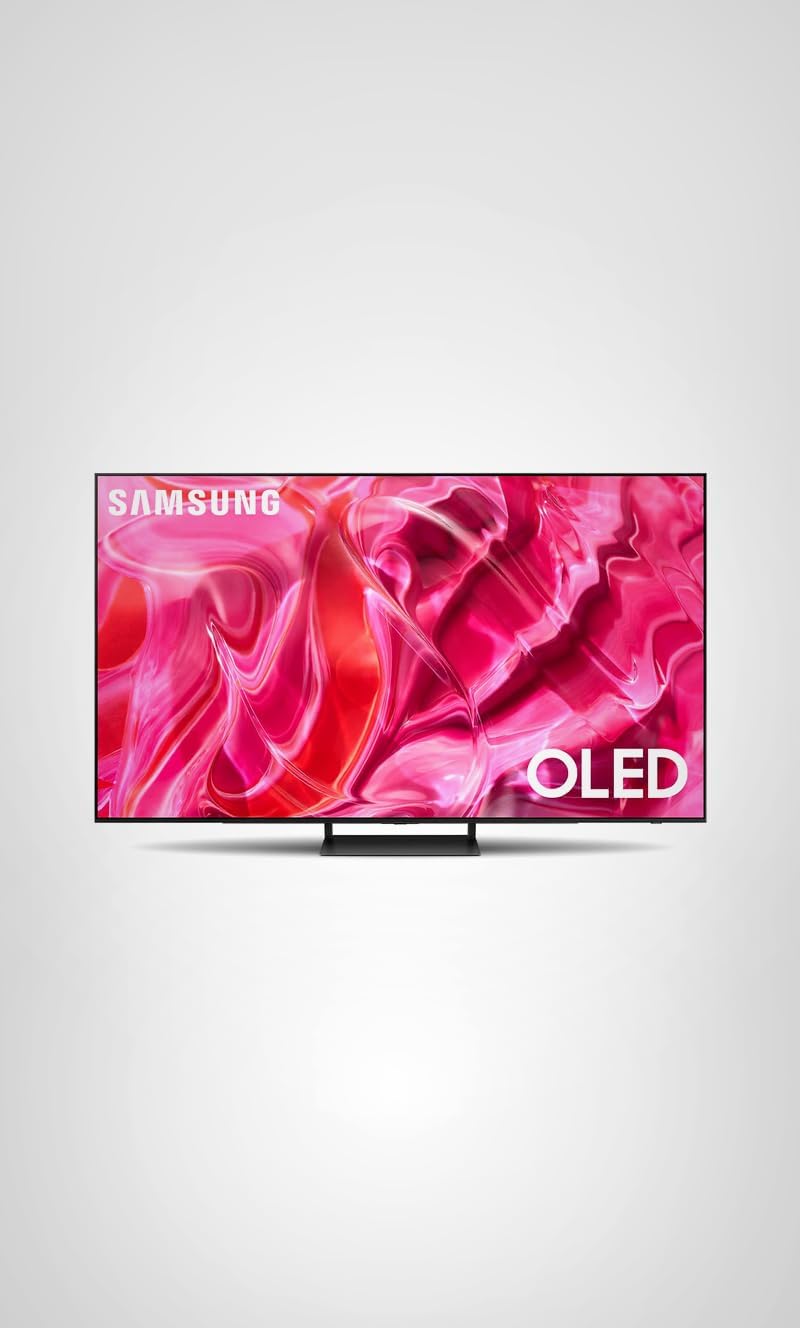SAMSUNG 55-Inch Class OLED 4K S90C Series Quantum HDR, Dolby Atmos Object Tracking Sound Lite, Ultra Thin, Q-Symphony 3.0, Gaming Hub, Smart TV with Alexa Built-in (QN55S90C, 2023 Model)