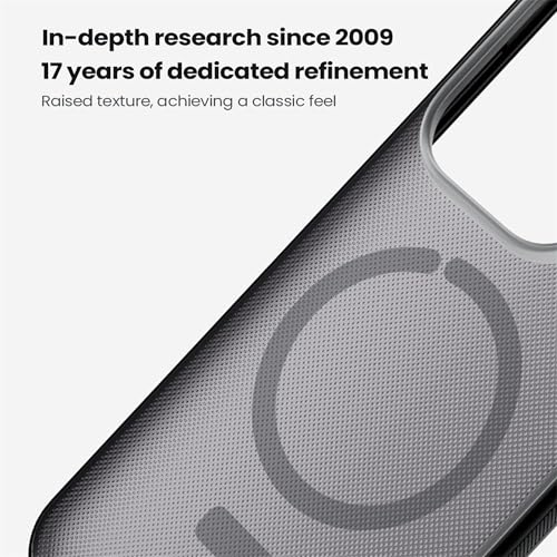 Image of Nillkin Super Frosted Shield Pro Magnetic Case for Oppo Find X9 Pro Hard Back Soft Border (PC + TPU) Shock Absorb Cover Raised Bezel Camera Protect PC (Black Transparent)