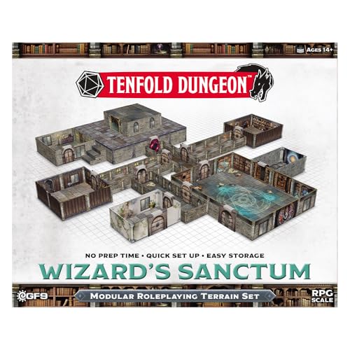 Tenfold Dungeon - Wizard's Sanctum miniatura 4