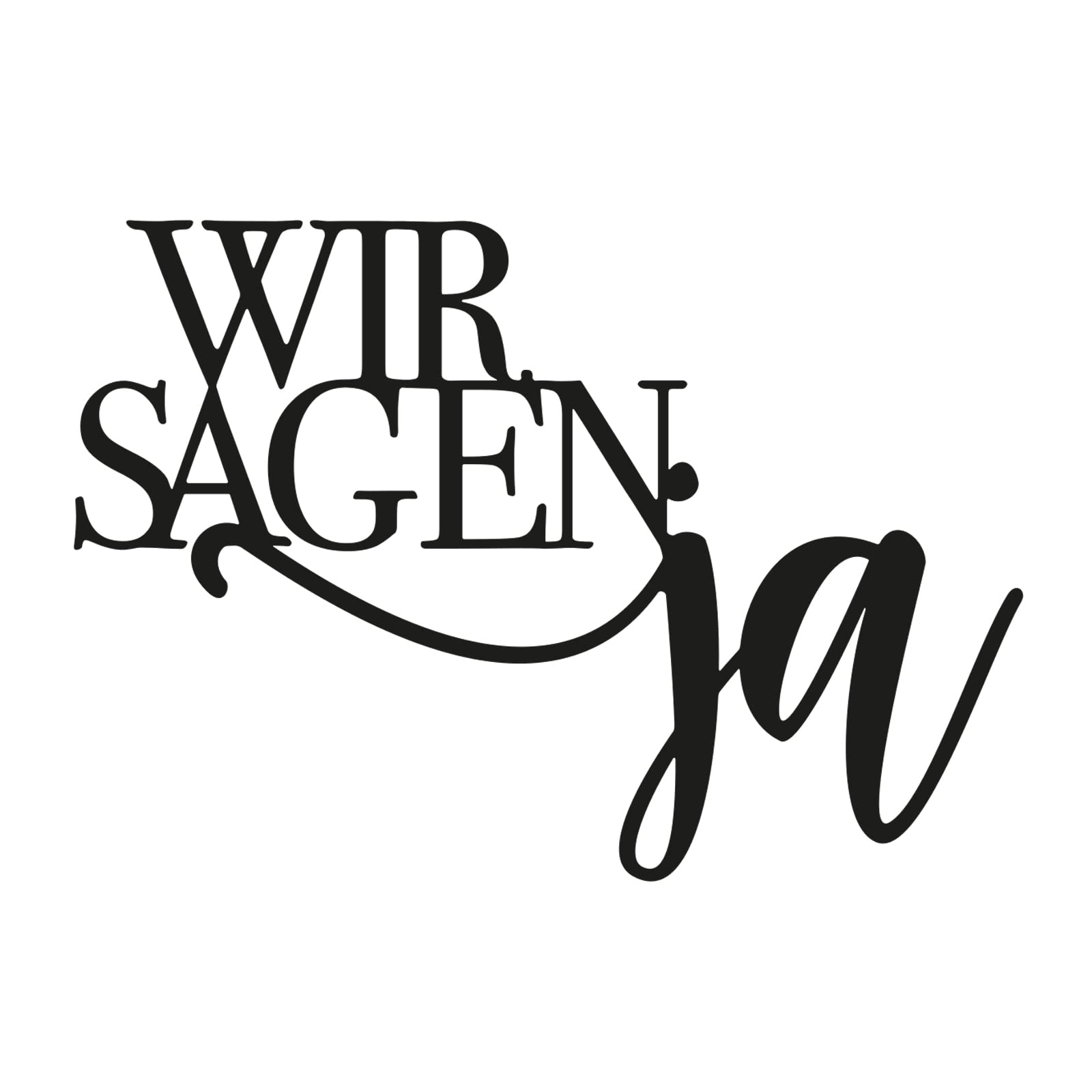 Vaessen Creative Handwerk Stanzschablone Zum Basteln, Wir Sagen Ja, Erstellen komplexer Designs für Scrapbooking, Kartenherstellung und andere Papierprojekte, Silber, 5,2 x 7,7 cm